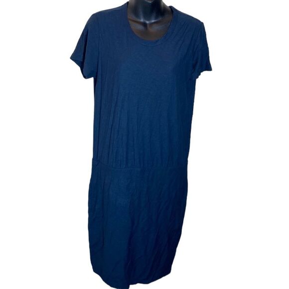 James Perse Dresses & Skirts - Standard James perse blue dress size 3 or L us capsule minimalist basic